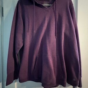 Tek Gear Maroon Textured Hoodie